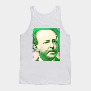 Horatio Alger Green Portrait | Horatio Alger Artwork 7 Tank Top